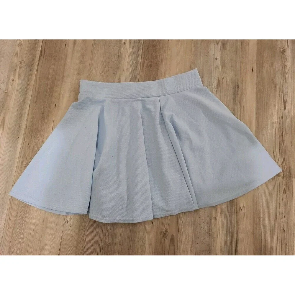 Urban CoCo Women's Basic Versatile Stretchy Flared Casual Mini Skater Skirt - Picture 1 of 5